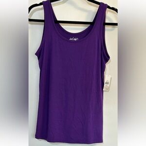 Lord & Taylor Purple Tank Top New With Tags